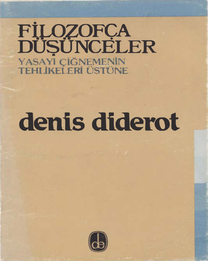 Filozofça Düşünceler PDF – Denis Diderot