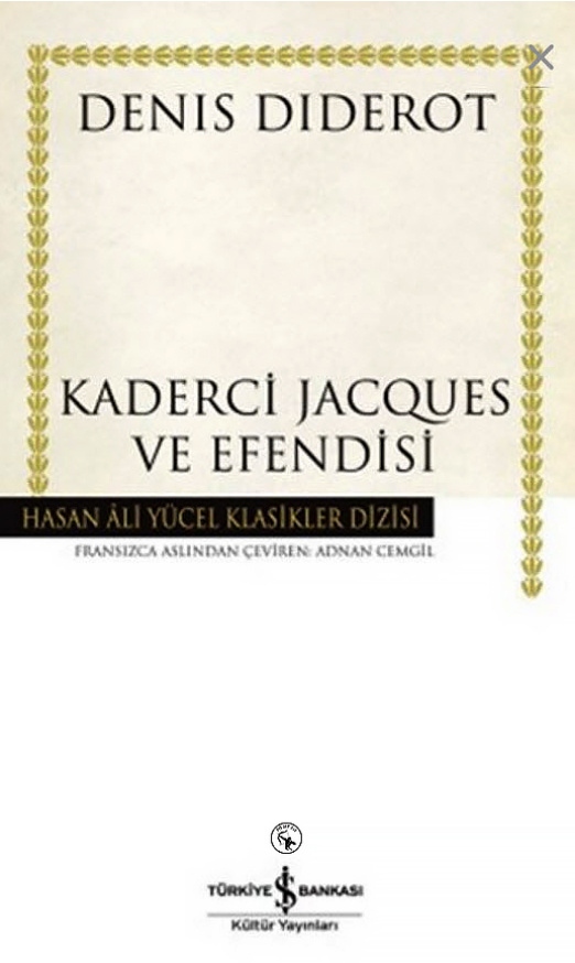 Kaderci Jacques ile Efendisi PDF – Denis Diderot