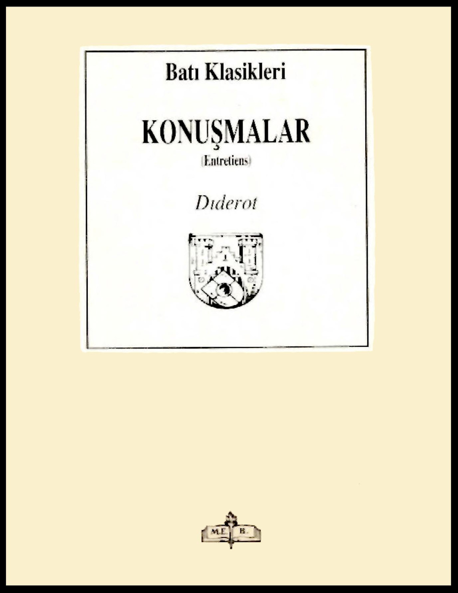 Konuşmalar PDF – Denis Diderot