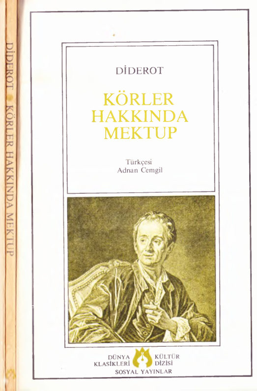 Körler Hakkında Mektup PDF – Denis Diderot
