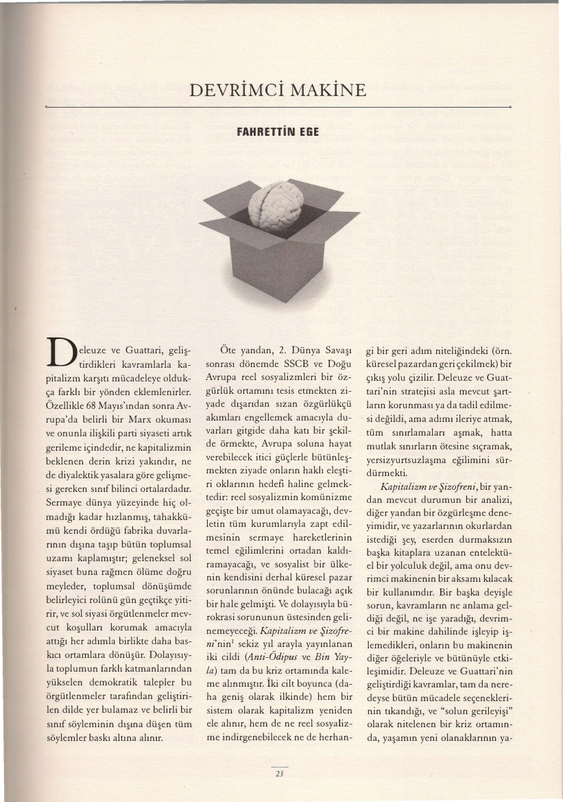 Devrimci Makine PDF – Kolektif / Teori
