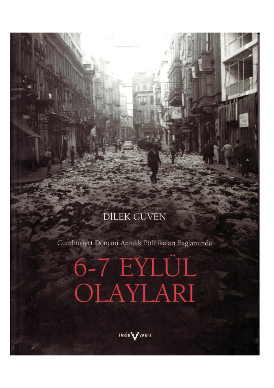 6-7 Eylül Olayları PDF – Dilek Güven