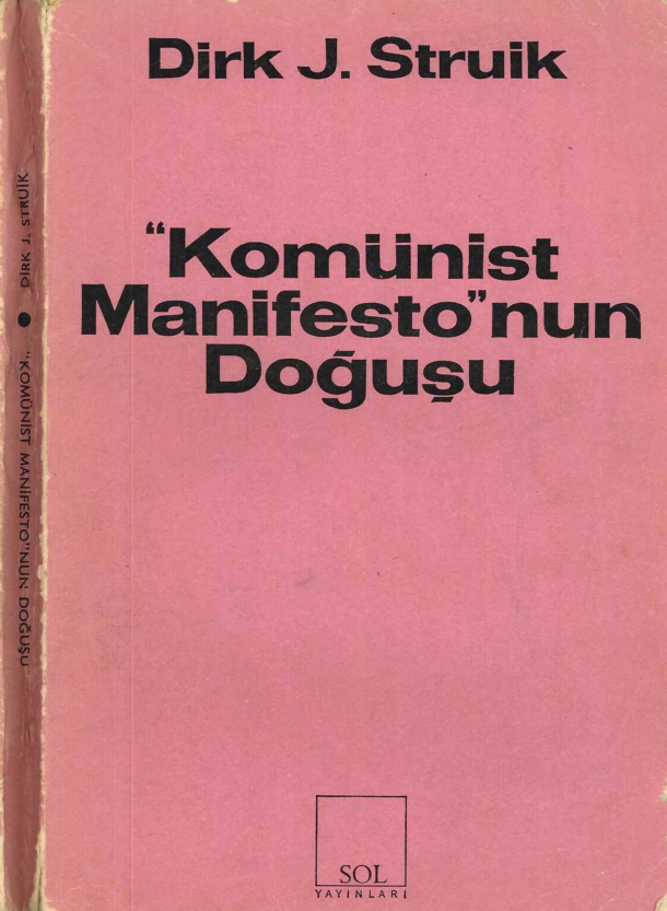 Komünist Manifesto’nun Doğuşu PDF – Dirk J. Struik
