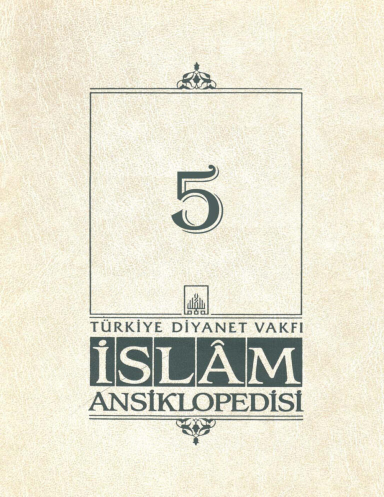 Diyanet Vakfı İslam Ansiklopedisi 05 Kitap Kapağı