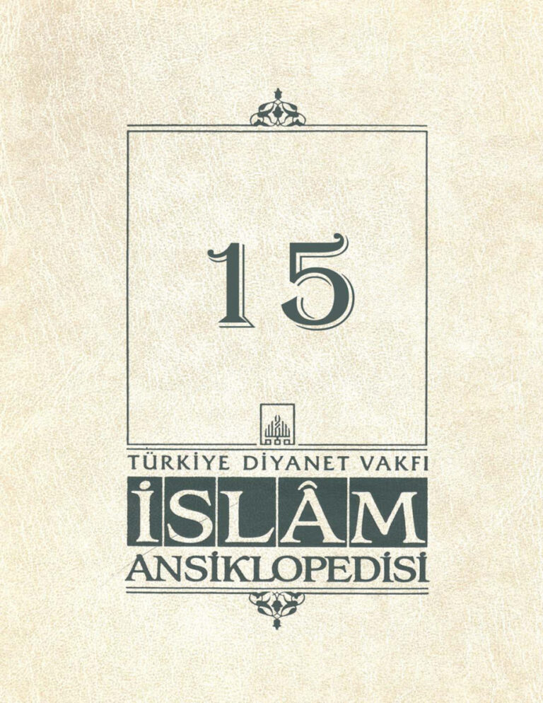 Diyanet Vakfı İslam Ansiklopedisi 15 Kitap Kapağı