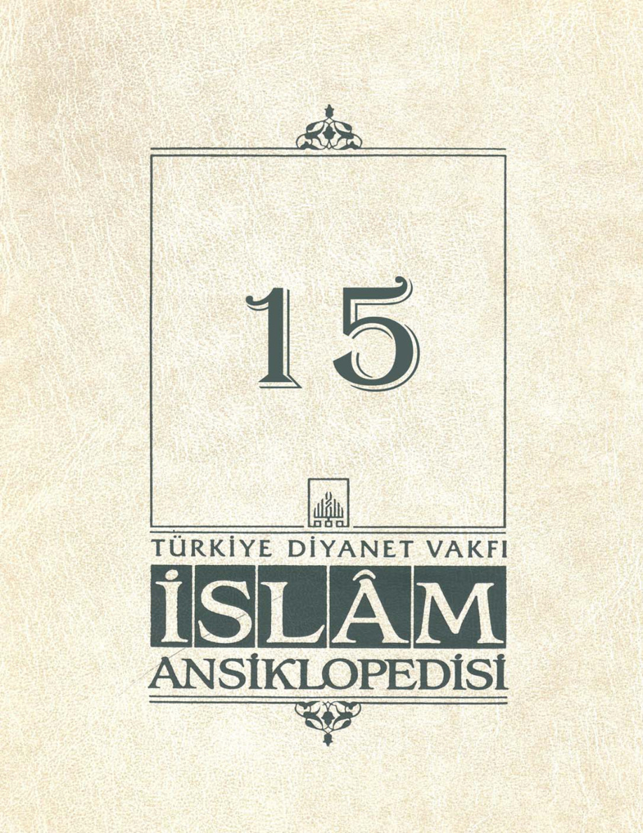Diyanet Vakfı İslam Ansiklopedisi – 15 (Hades) PDF – Kolektif / TDV