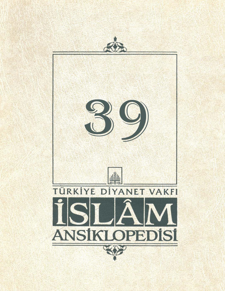 Diyanet Vakfı İslam Ansiklopedisi – 39 (Şerif Paşa) PDF – Kolektif / TDV