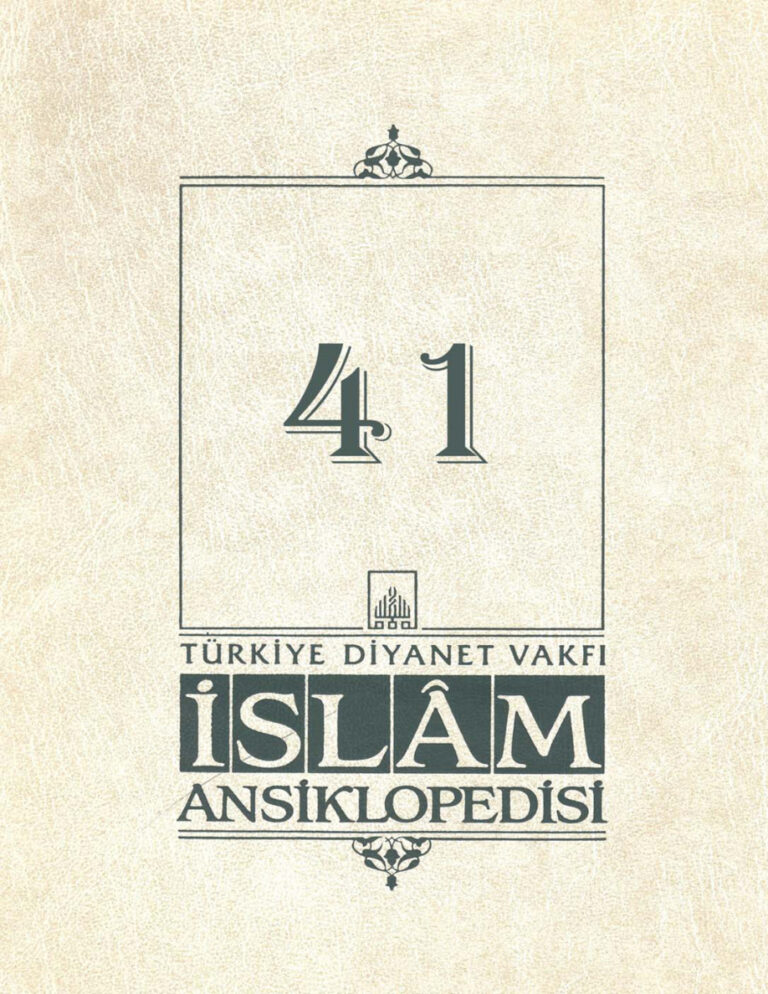 Diyanet Vakfı İslam Ansiklopedisi 41 Kitap Kapağı