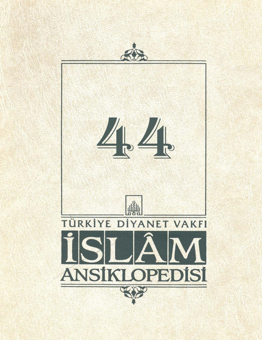 Diyanet Vakfı İslam Ansiklopedisi – 44 (Yûsuf) PDF – Kolektif / TDV