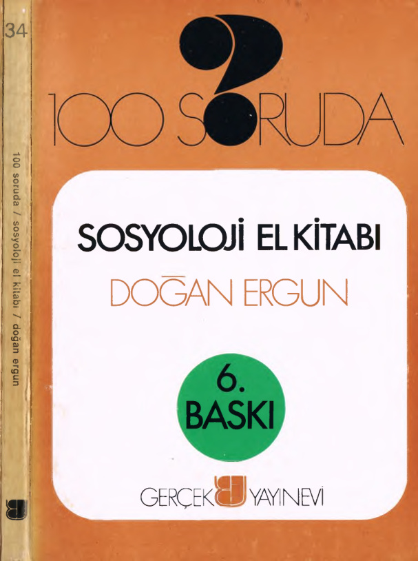 Sosyoloji El Kitabı PDF – Doğan Ergun