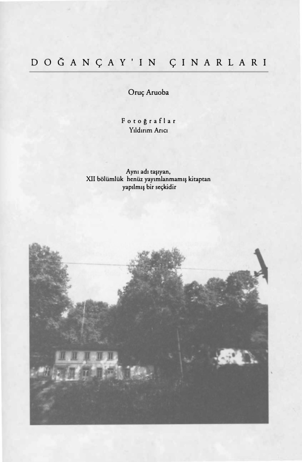 Doğançay’ın Çınarları PDF – Kolektif / Sanat