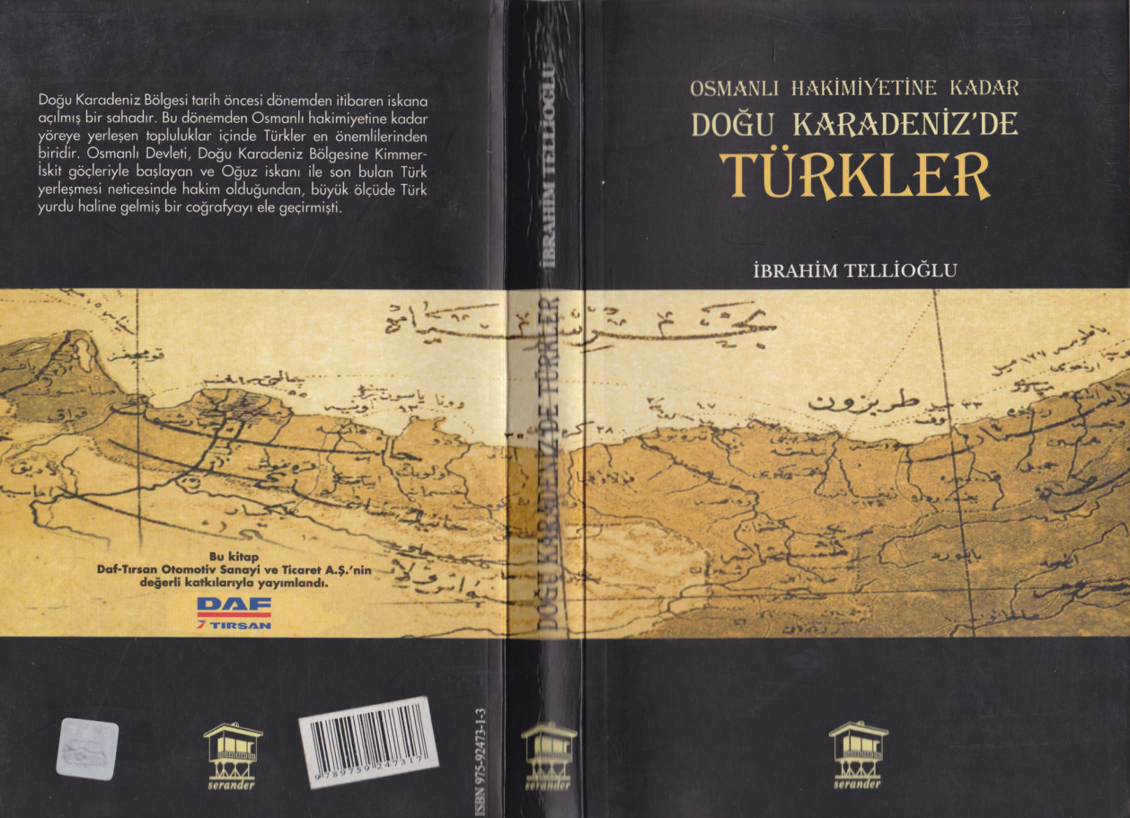 Doğu Karadeniz’de Türkler: Osmanlı Hakimiyetine Kadar PDF – İbrahim Tellioğlu