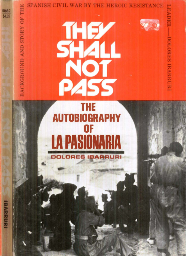 They Shall Not Pass PDF – Dolores İbarruri