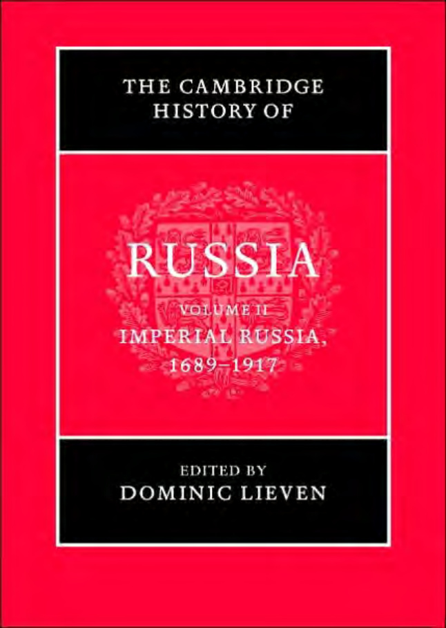 History of Russia Volume 2: Imperial Russia 1689-1917 PDF – Dominic Lieven