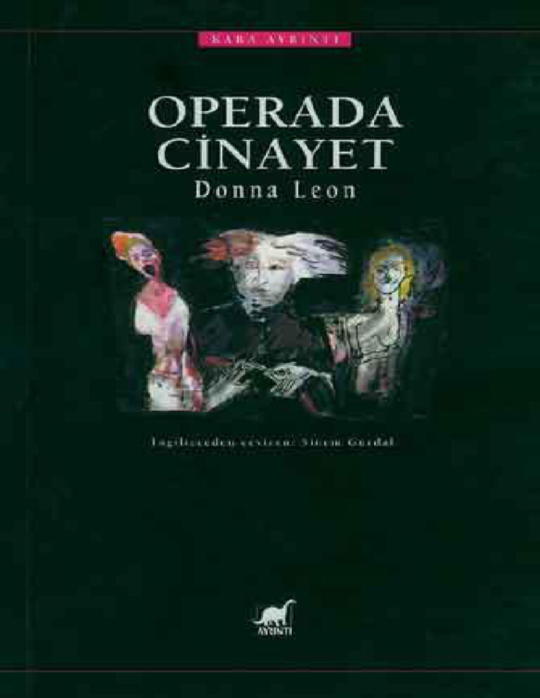 Donna Leon Operada Cinayet Kitap Kapağı