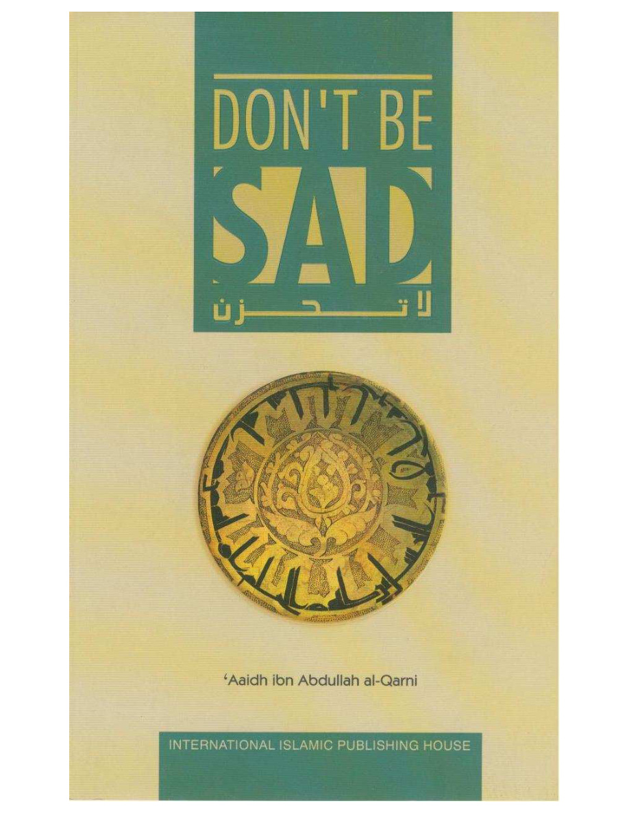 Dont Be Sad PDF – Aaidh ibn Abdullah al-Qarni