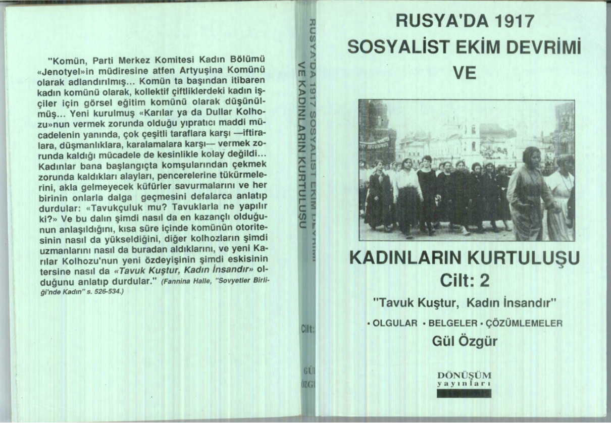 Rusya’da 1917 Sosyalist Ekim Devrimi ve Kadınların Kurtuluşu Cilt 2 PDF – Kolektif