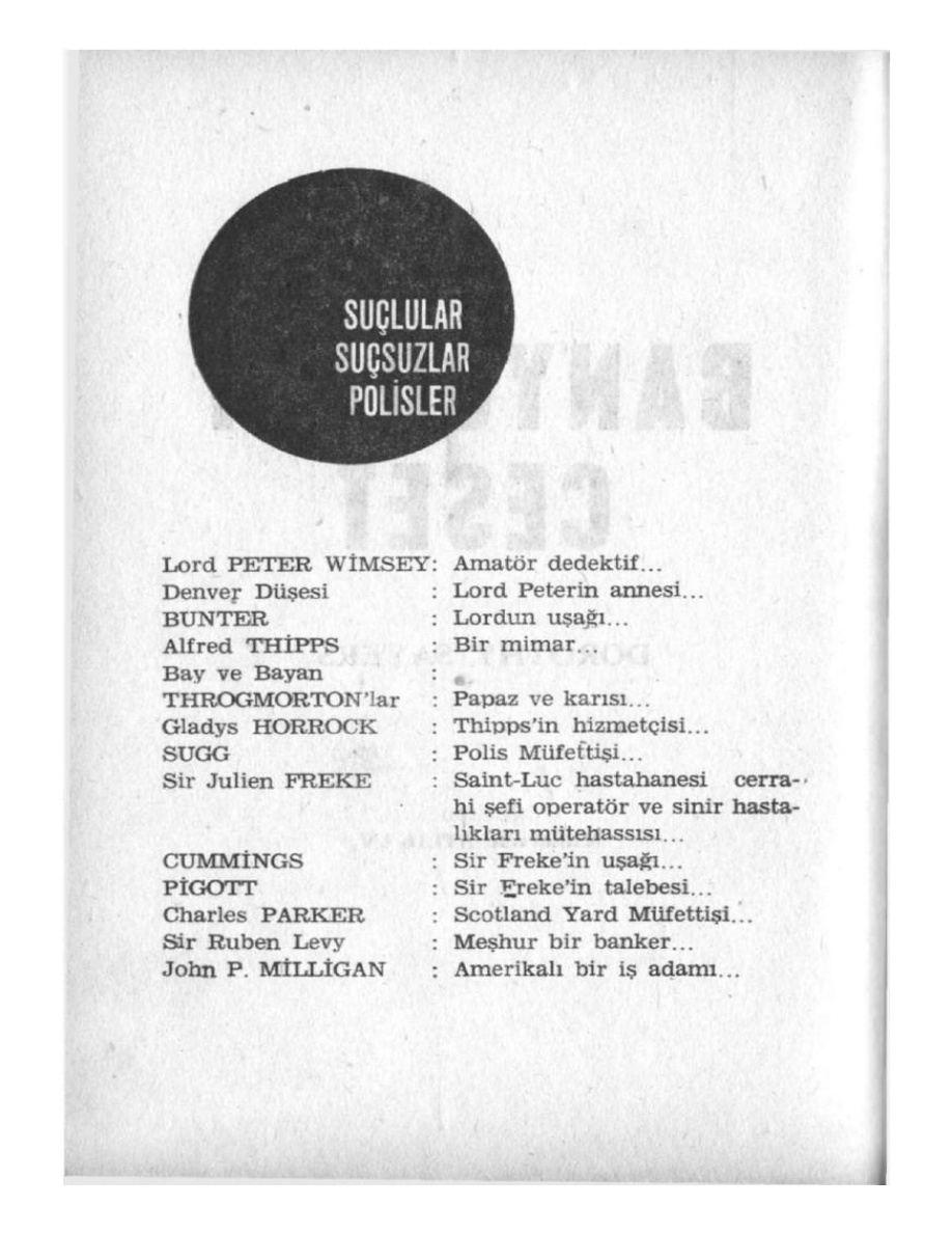 Banyodaki Ceset PDF – Dorothy L. Sayers