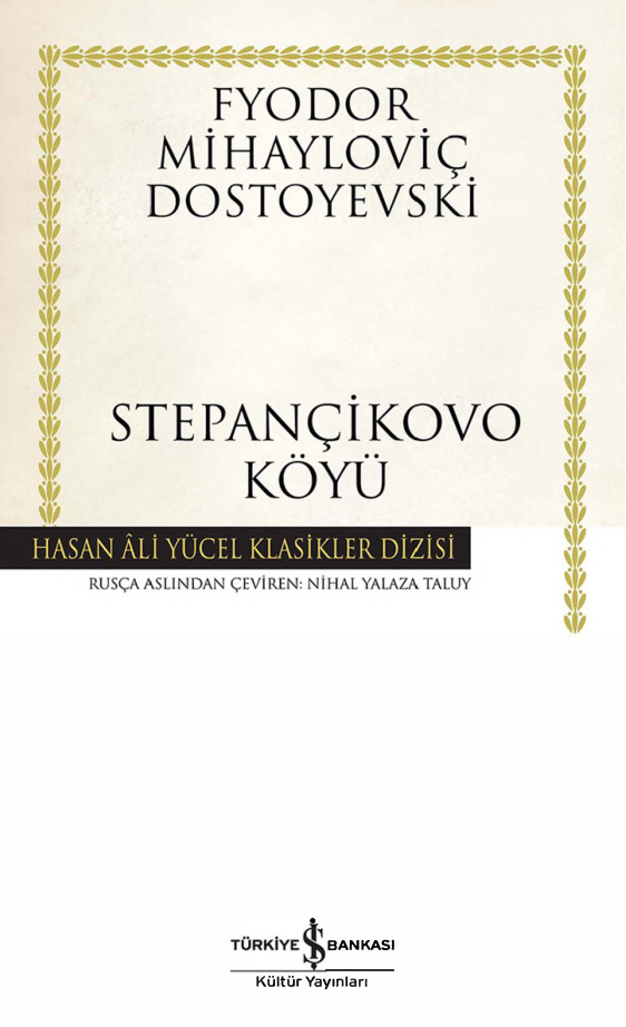 Stepançikovo Köyü PDF – Fyodor Dostoyevski