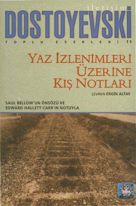 Yaz İzlenimleri Üzerine Kış Notları PDF – Fyodor Dostoyevski