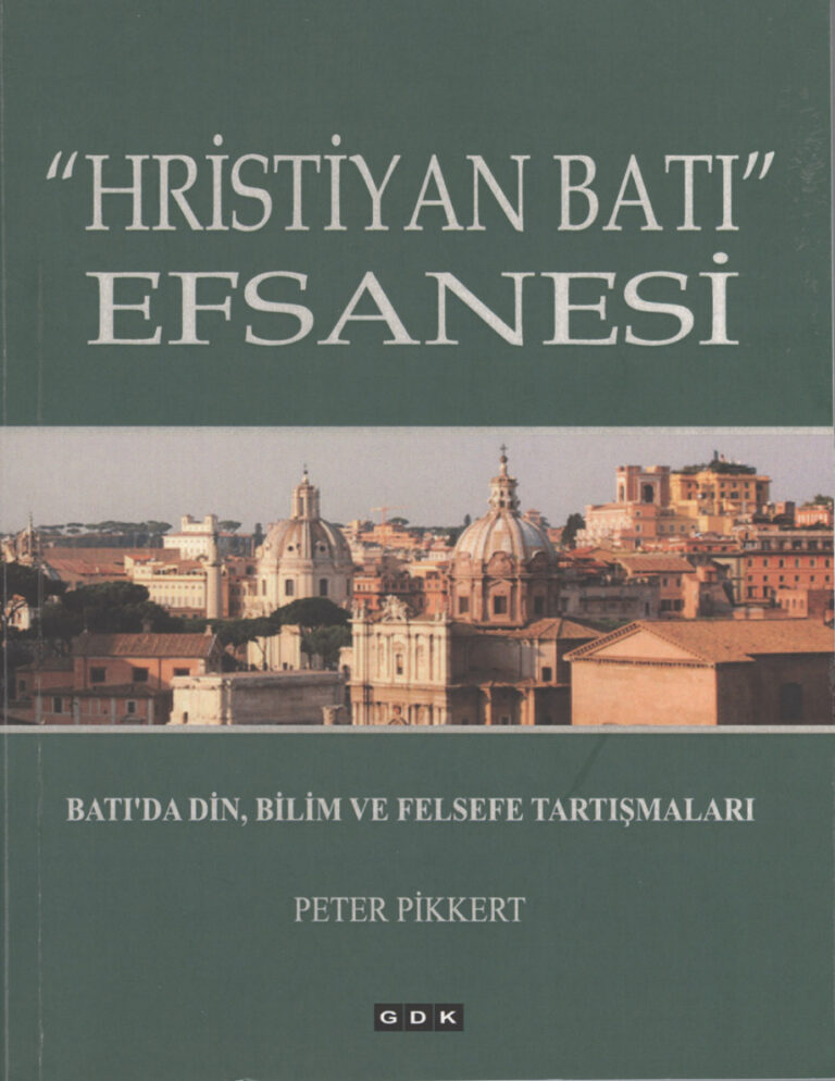 Dr. P. Pikkert Hristiyan Batı Efsanesi Kitap Kapağı