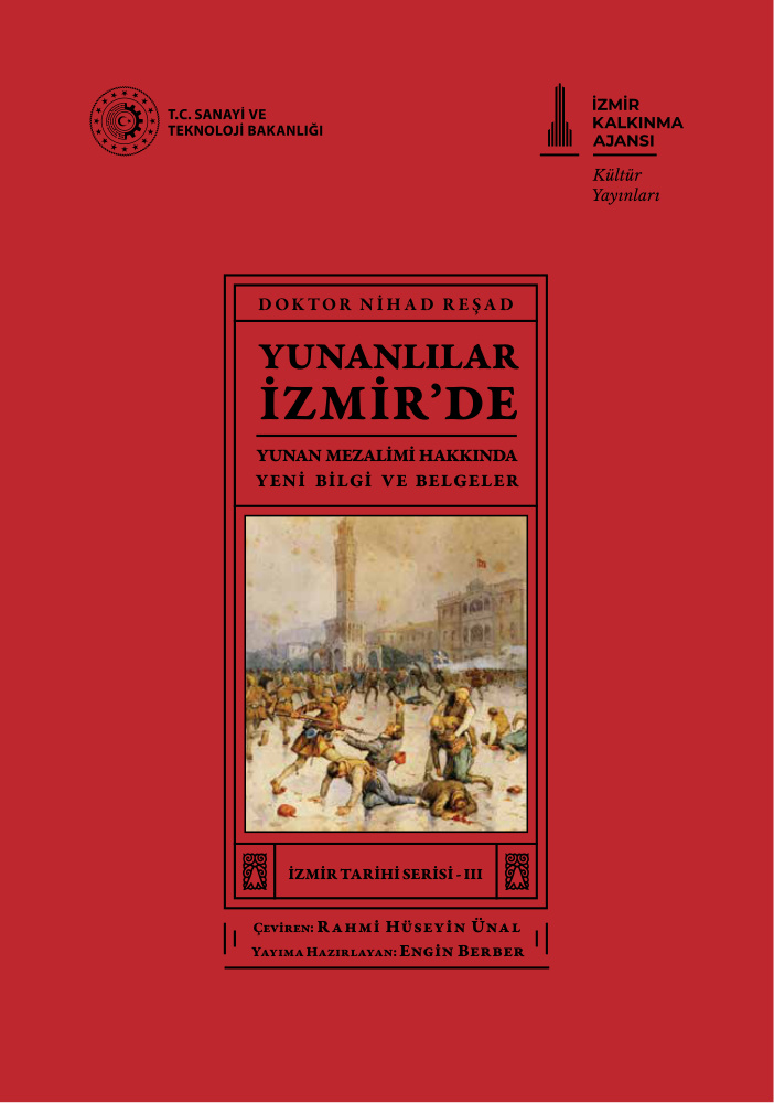Yunanlılar İzmir’de PDF – Dr. Nihad Reşad