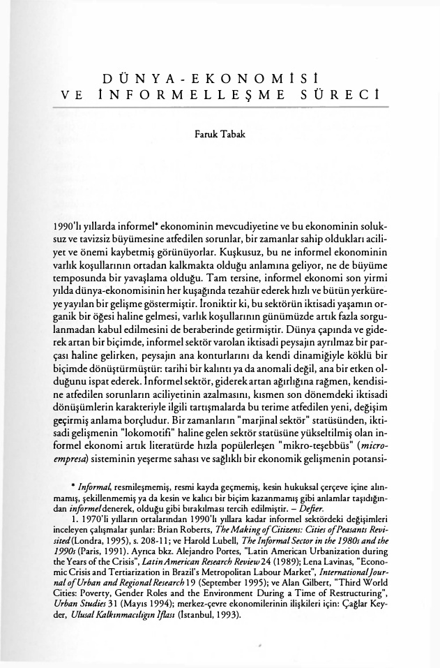 Dünya-Ekonomisi ve İnformelleşme PDF – Anonim / Kolektif