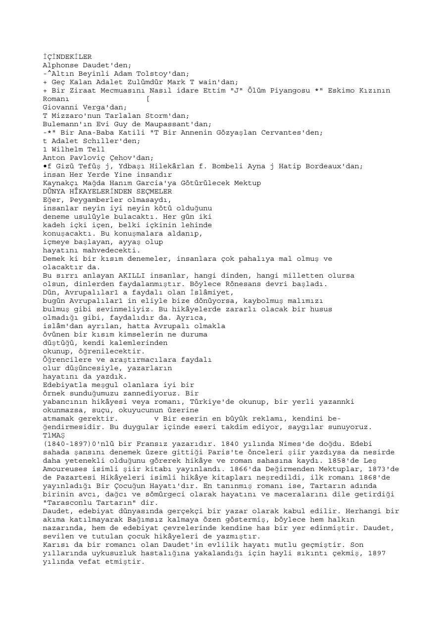 Dünya Hikayelerinden Seçmeler PDF – Anonim / Kolektif