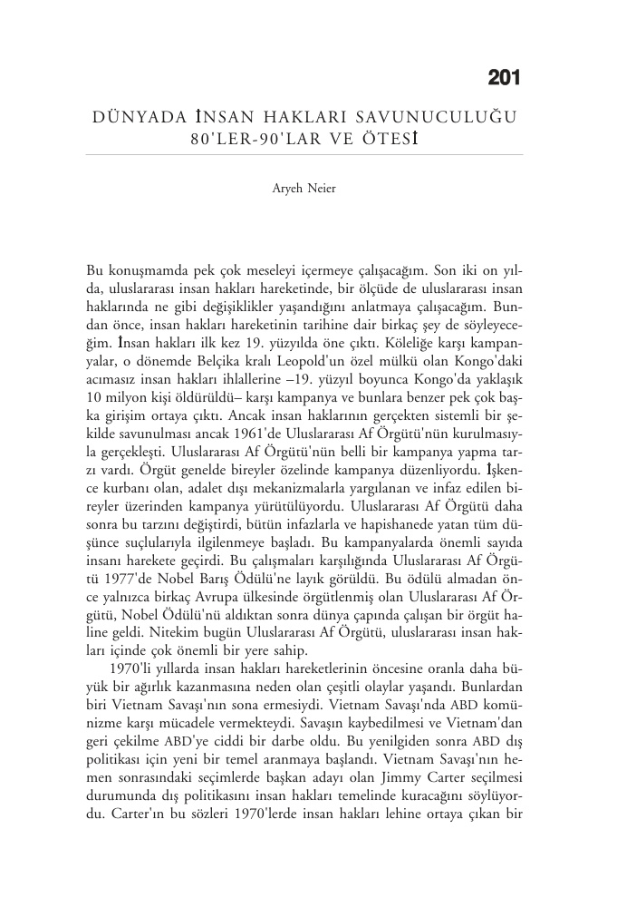 Dünyada İnsan Hakları Savunuculuğu PDF – Anonim