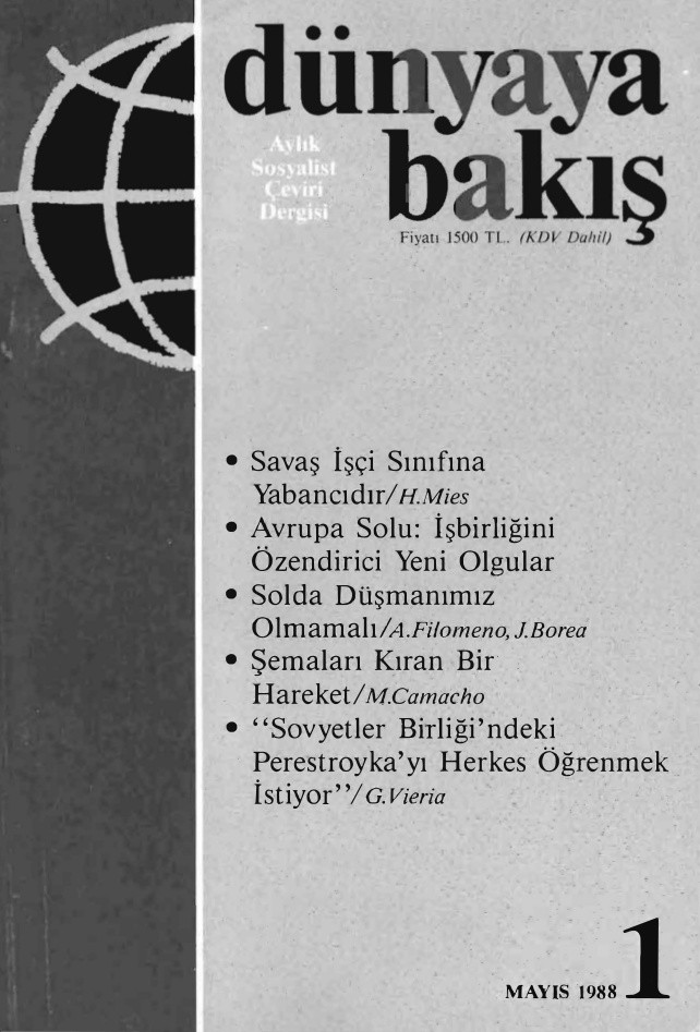Dünyaya Bakış Sayı 01 PDF – Kolektif
