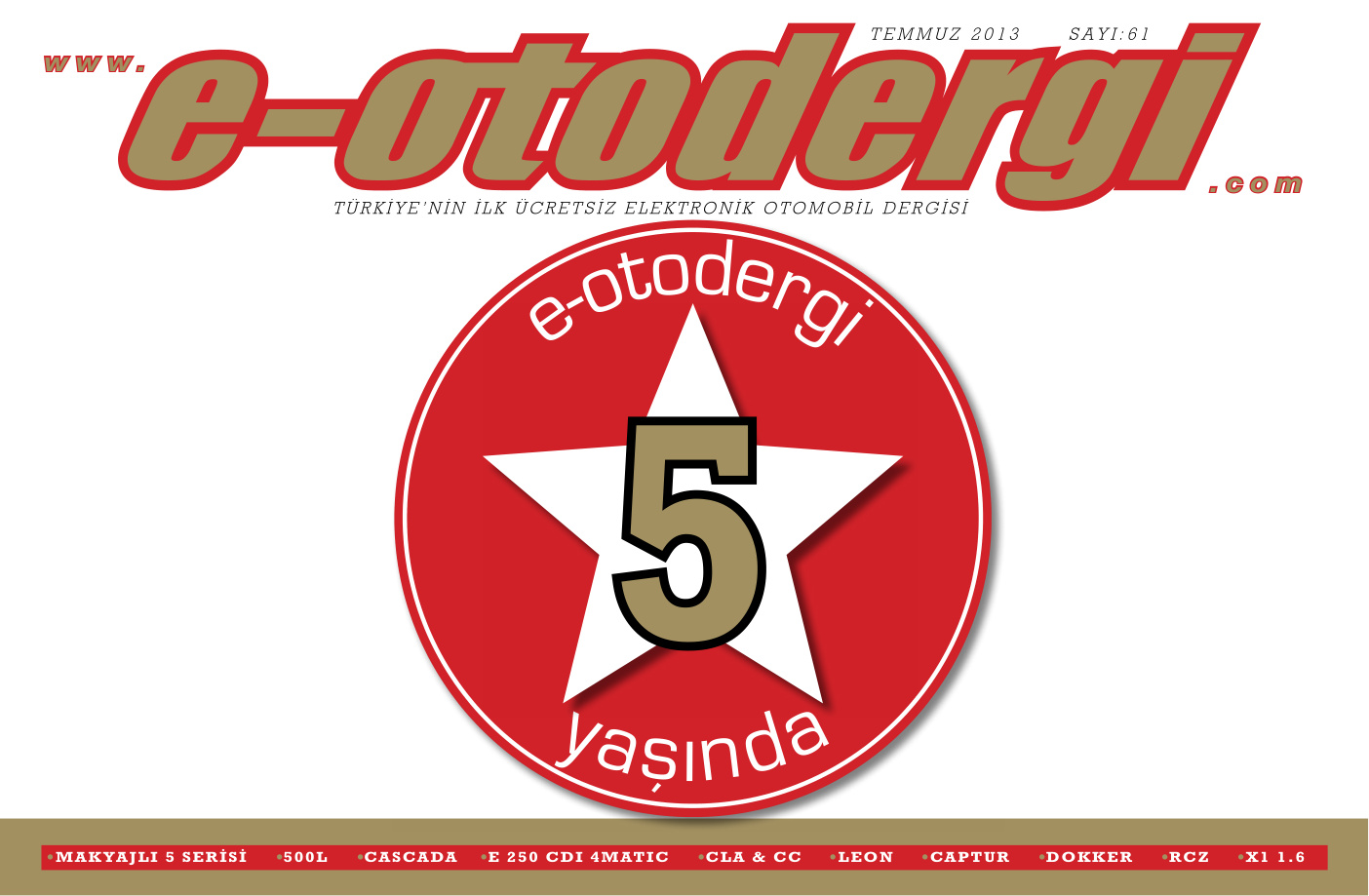 E-otodergi – Temmuz 2013 PDF – Kolektif