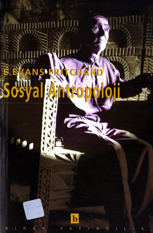 Sosyal Antropoloji PDF – E. E. Evans Pritchard
