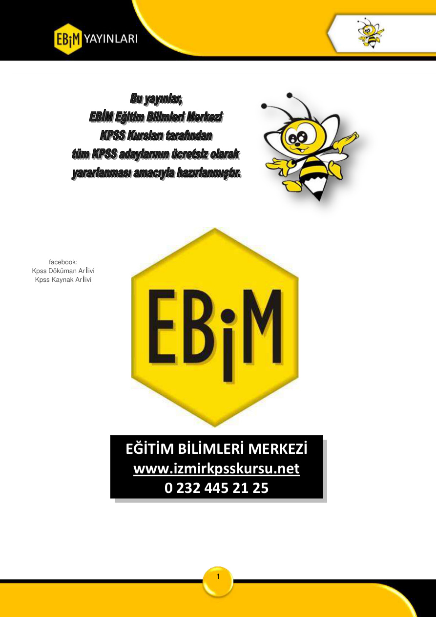 Cografya Konu Anlatımlı PDF – EBİM