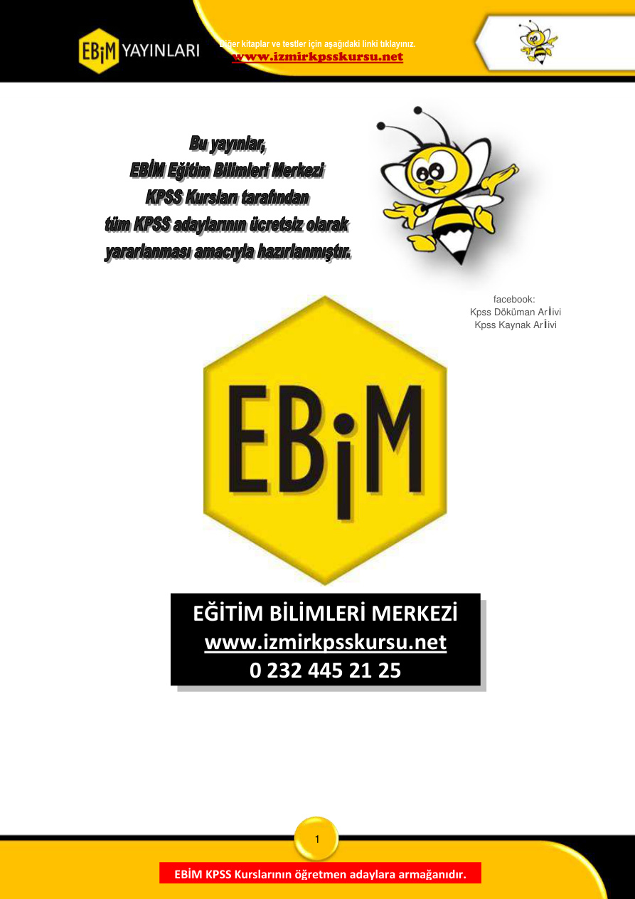 Turkce Konu Anlatımlı PDF – EBİM