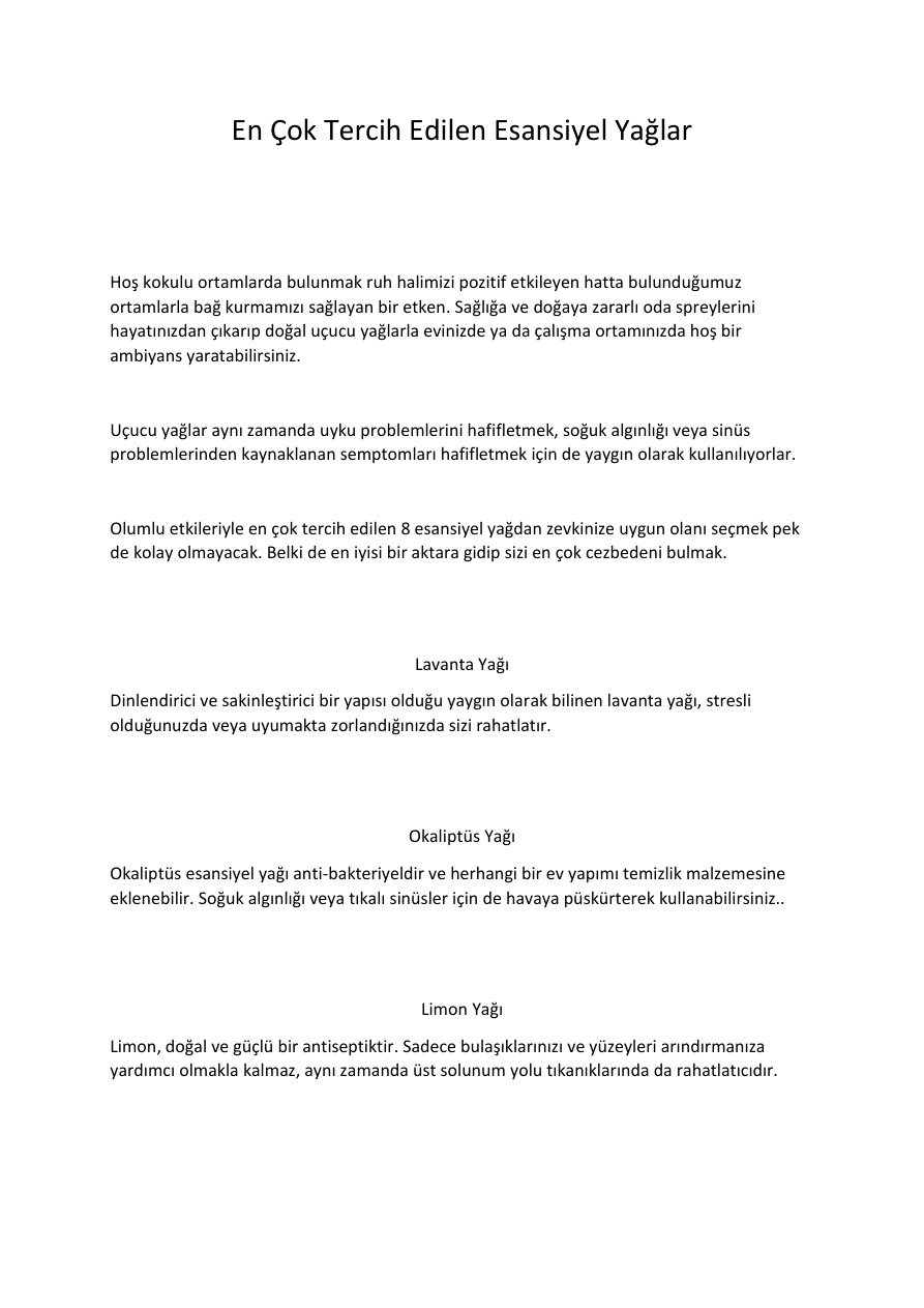 ESANSIYEL YAGLAR PDF – Kolektif