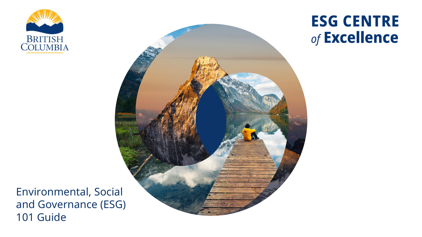 ESG 101 Guide 2024 PDF – Unknown