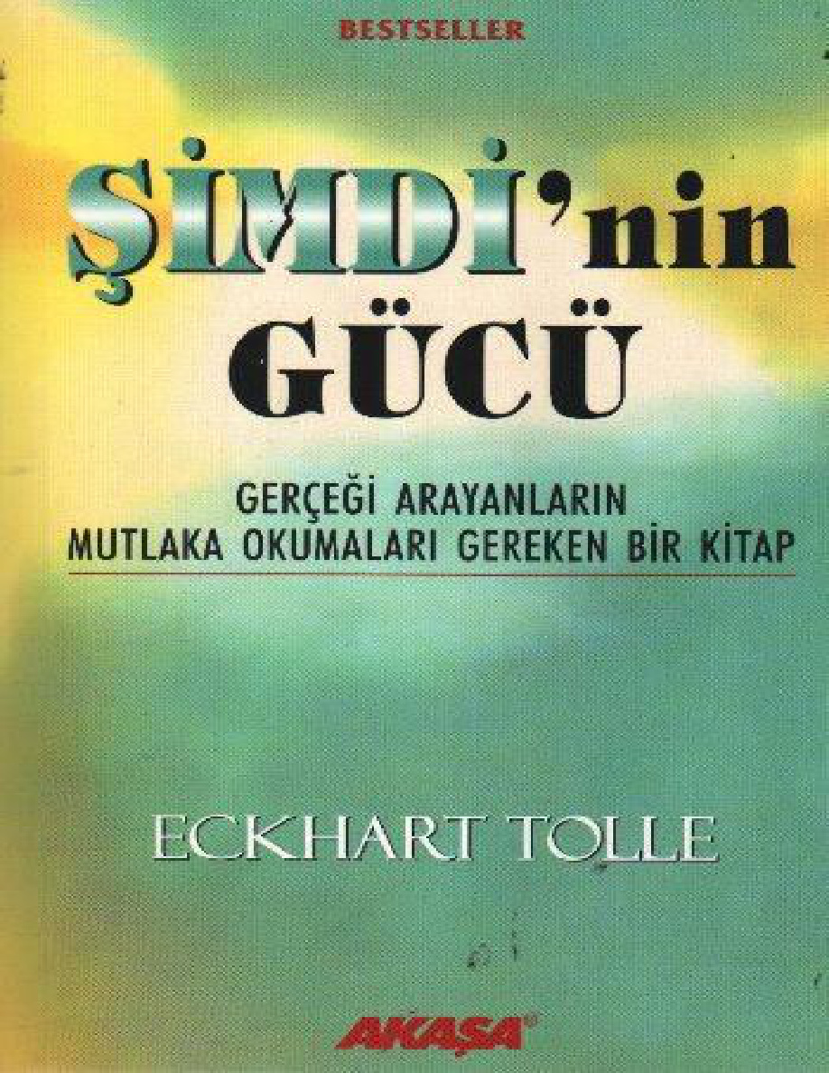 Şimdinin Gücü PDF – Eckhart Tolle