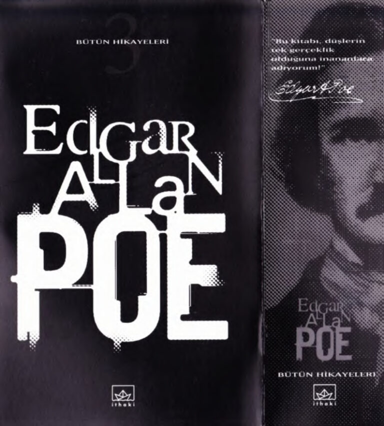Edgar Allan Poe Bütün Hikayeleri 3 İthaki Yayınları Kitap Kapağı