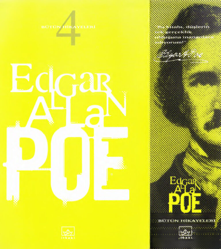 Edgar Allan Poe Bütün Hikayeleri 4 İthaki Yayınları Kitap Kapağı