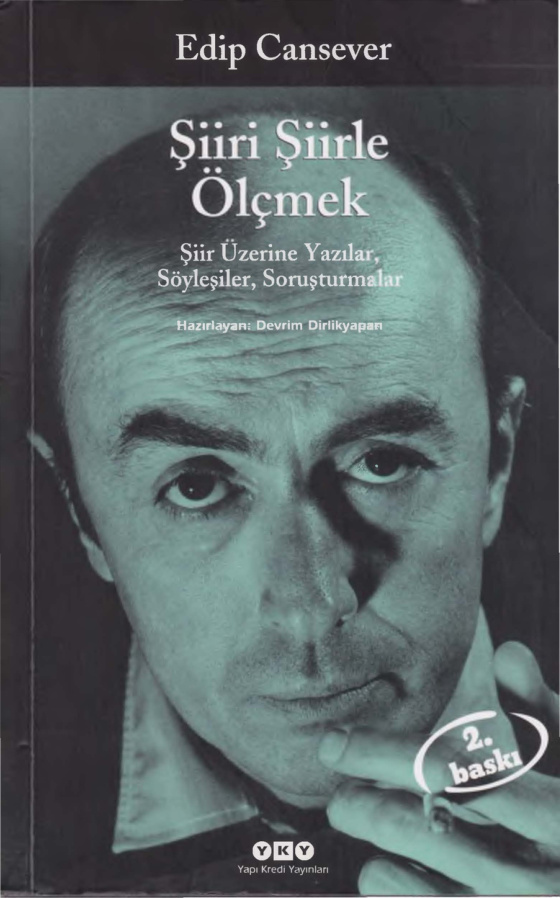 Şiiri Şiirle Ölçmek PDF – Edip Cansever