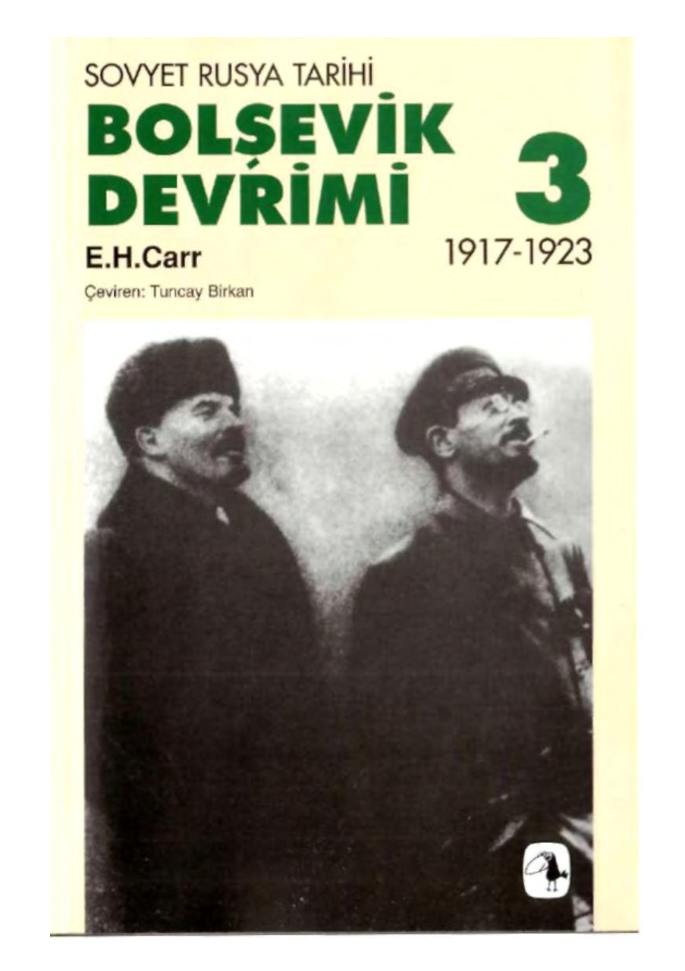 Bolşevik Devrimi Cilt 3 (1917-1923) PDF – Edward Hallett Carr