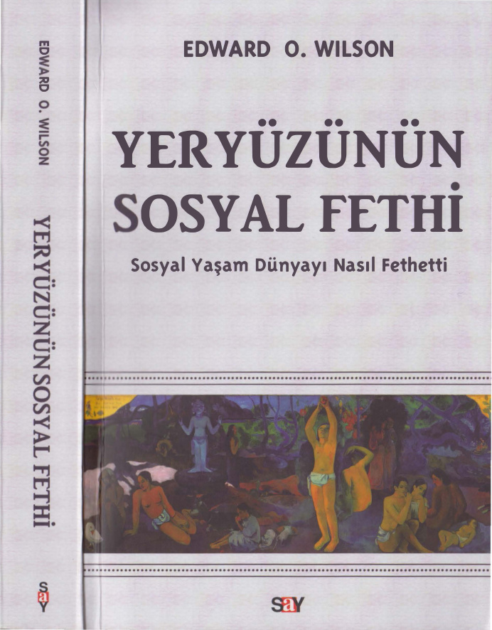 Yeryüzünün Sosyal Fethi PDF – Edward O. Wilson