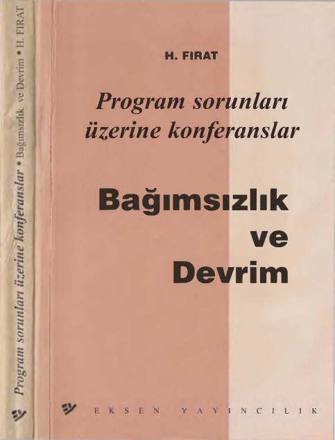 Bağımsızlık ve Devrim PDF – H. Fırat