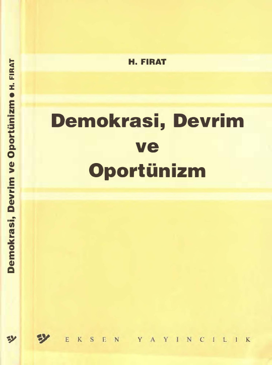 Demokrasi, Devrim ve Oportünizm PDF – H. Fırat