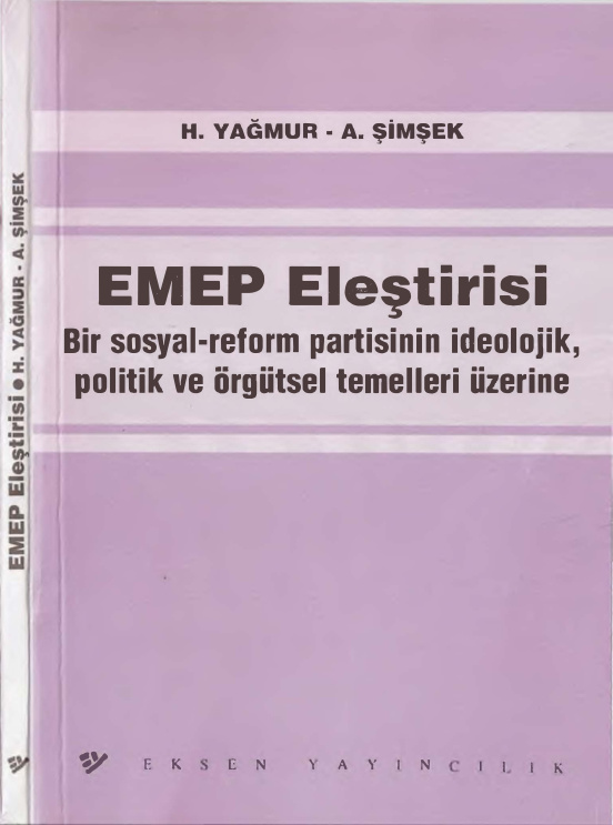 EMEP Eleştirisi PDF – H. Yağmur – A. Şimşek