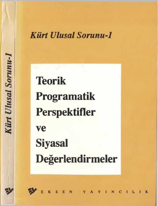 Kürt Ulusal Sorunu 1 PDF – Eksen