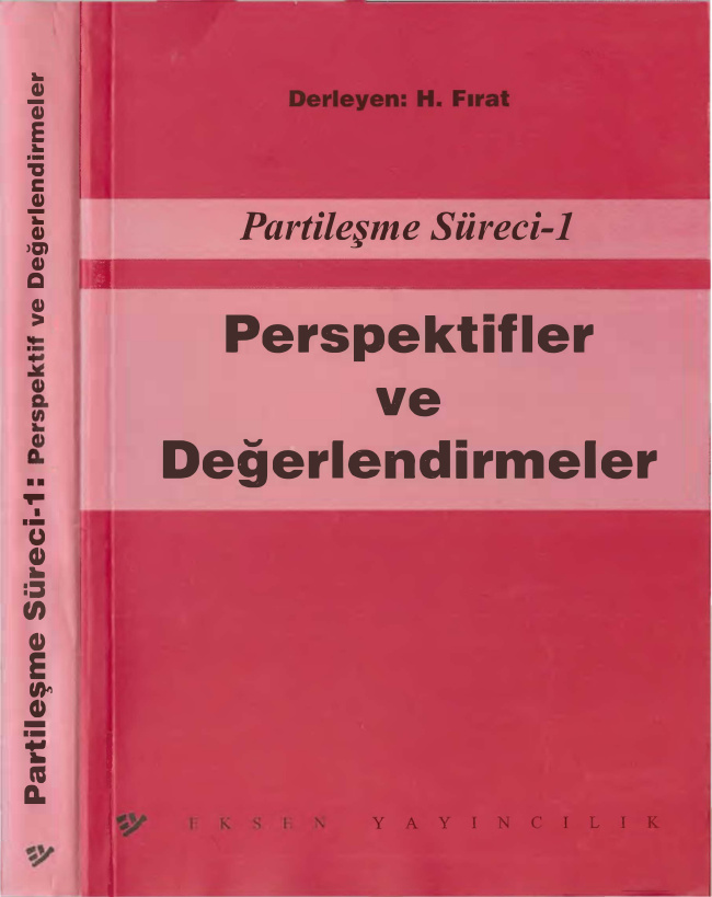 Partileşme Süreci-1 Perspektifler ve Değerlendirmeler PDF – Derleyen H. Fırat