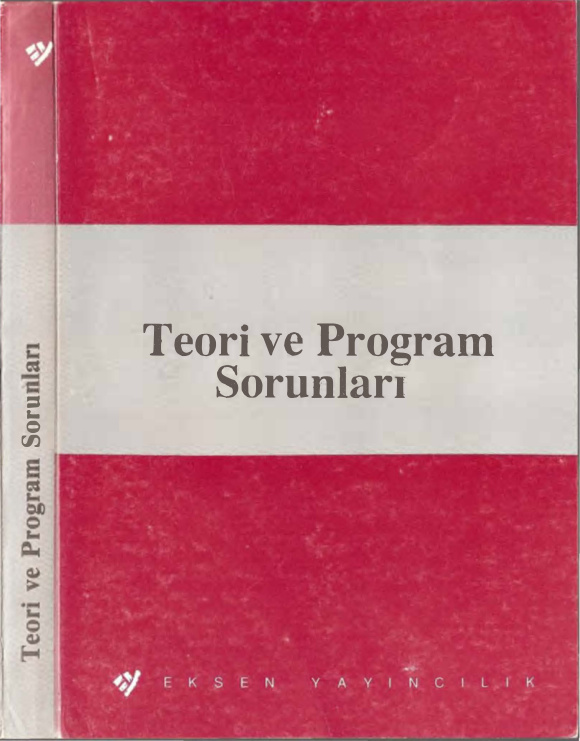 Teori ve Program Sorunları PDF – Eksen