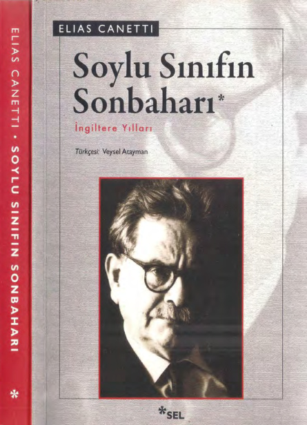 Soylu Sınıfın Sonbaharı PDF – Elias Canetti