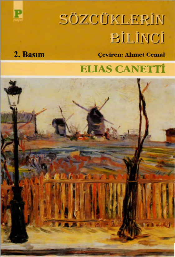 Sözcüklerin Bilinci PDF – Elias Canetti